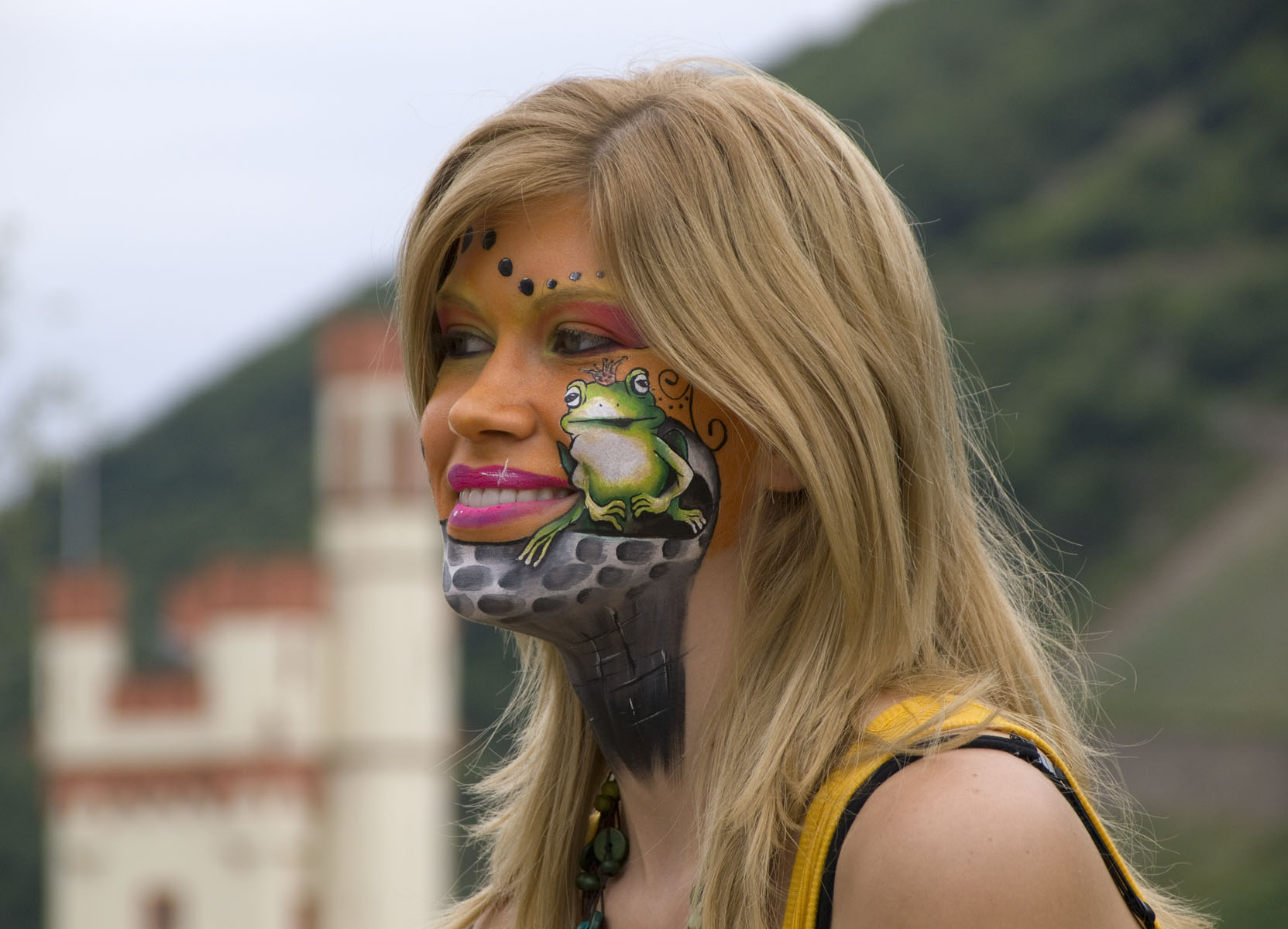 2. Platz Facepainting von Miriam Hertfelder