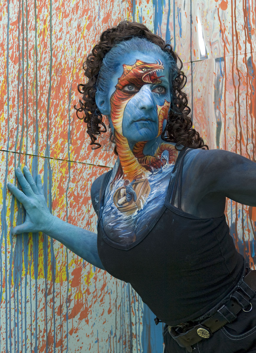 Facepainting 1. Platz, Knstlerin: Evelina Iacubino