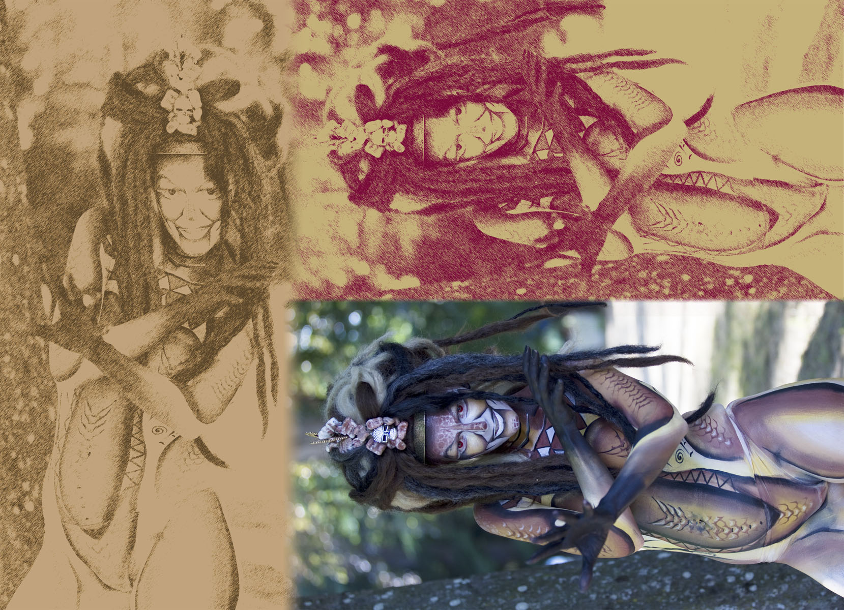 Bodypainting by Ekaterina Kudrina (RUS)