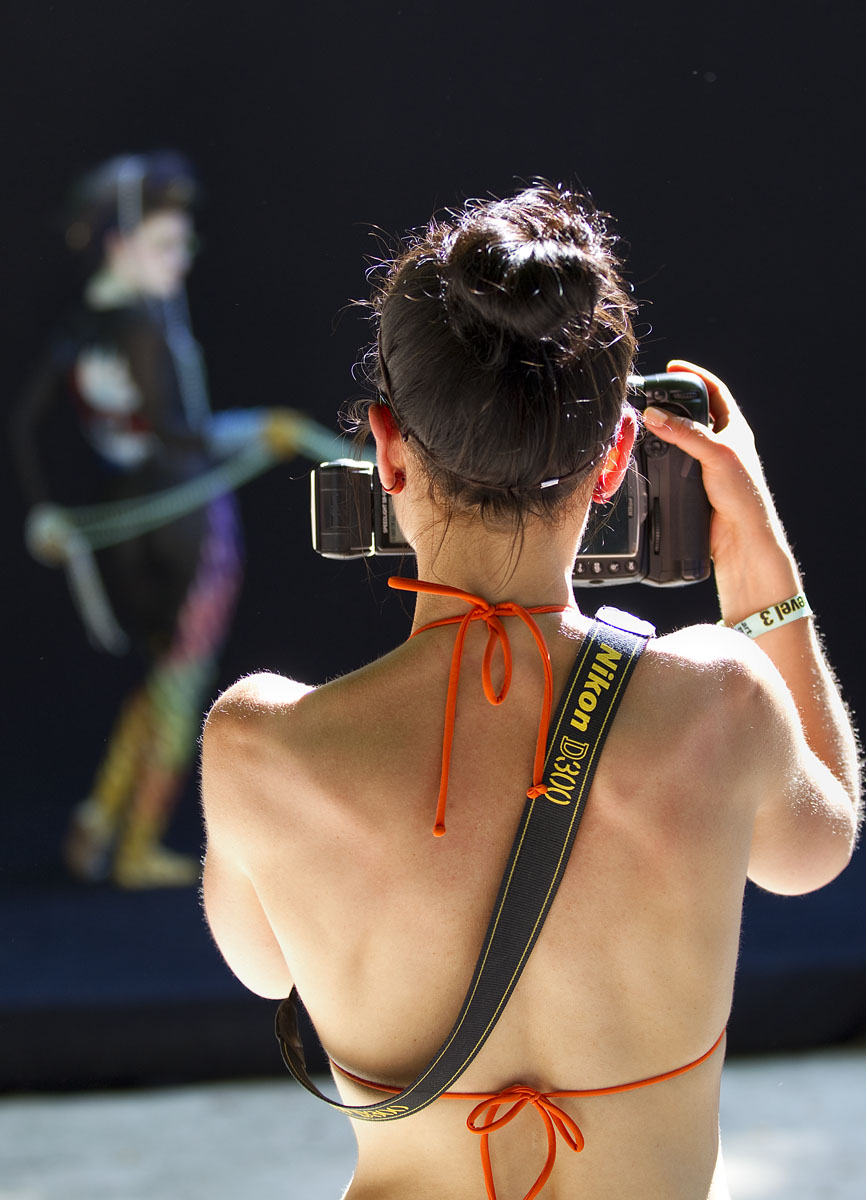 Selbstverst&auml;ndlich mi&szlig;lingen auch immer wieder Bilder, weil fremde Fotografen die Sicht verdecken. Solche Fotos will dann nat&uuml;rlich niemand sehen...