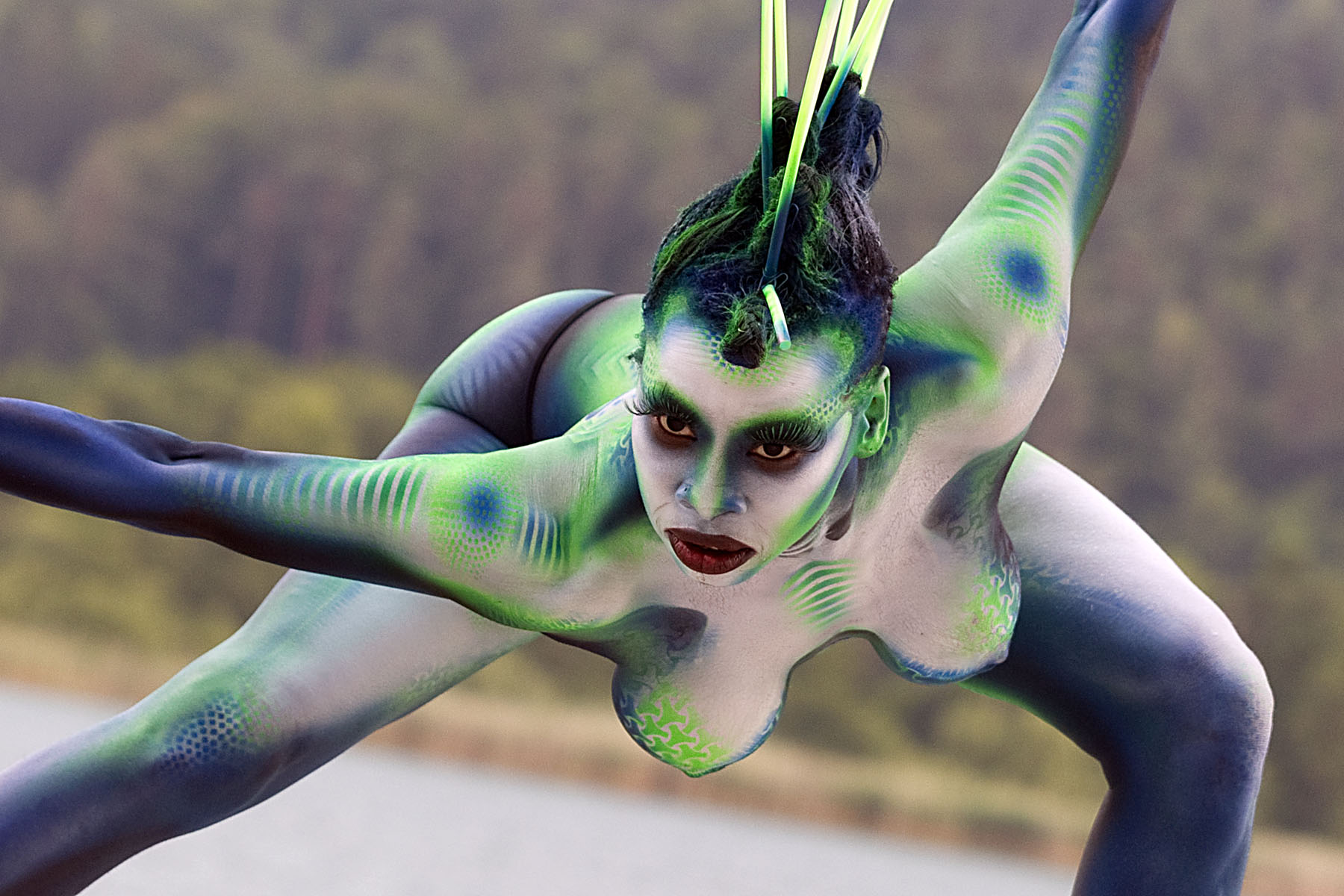 Bodypainting by Ekaterina Kudrina (RUS)