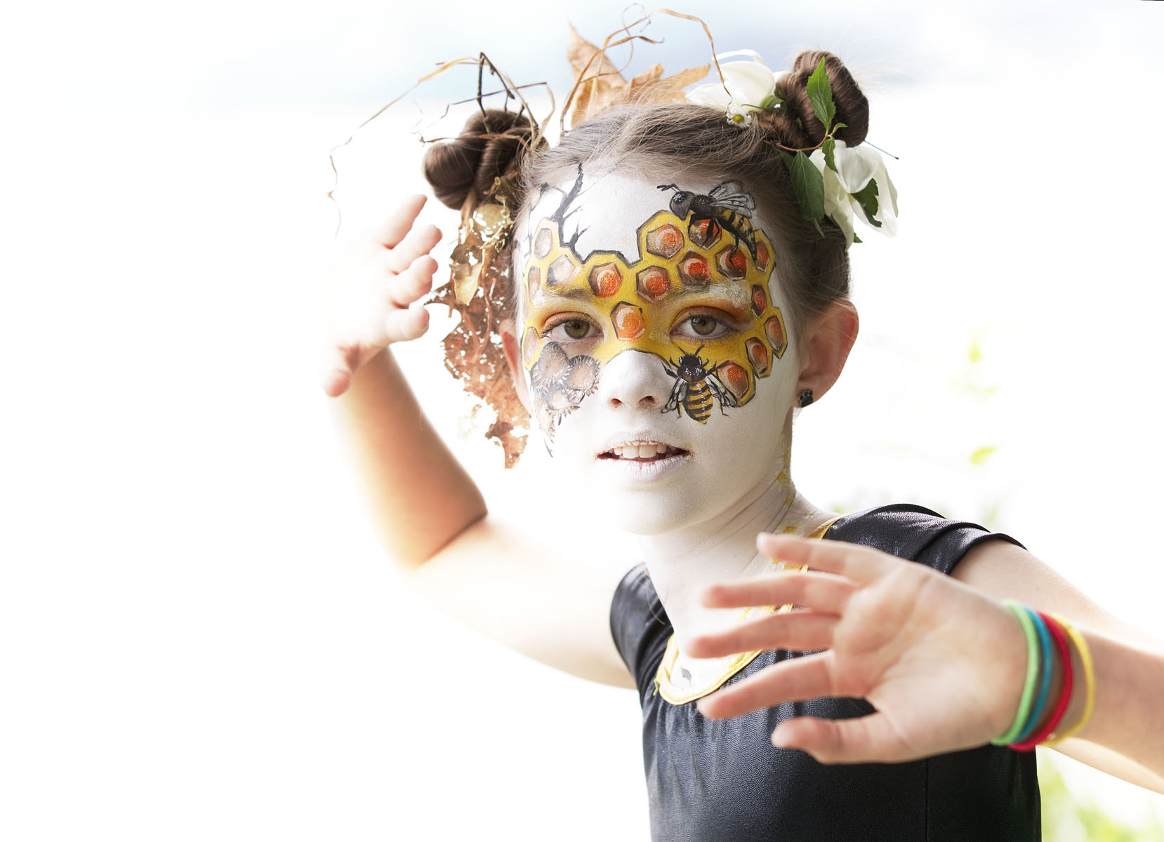 Facepainting by Lesley Robertson (Australia)