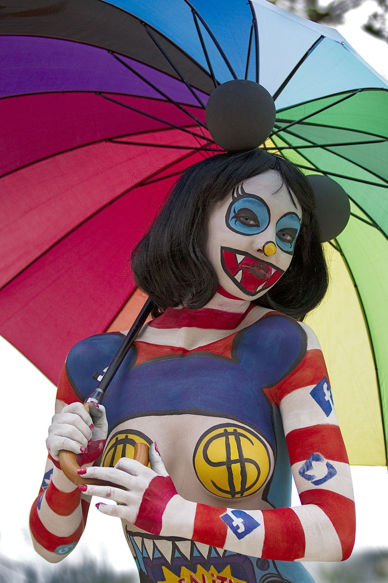 Bodypainting by Marie Fontaine (BEL)