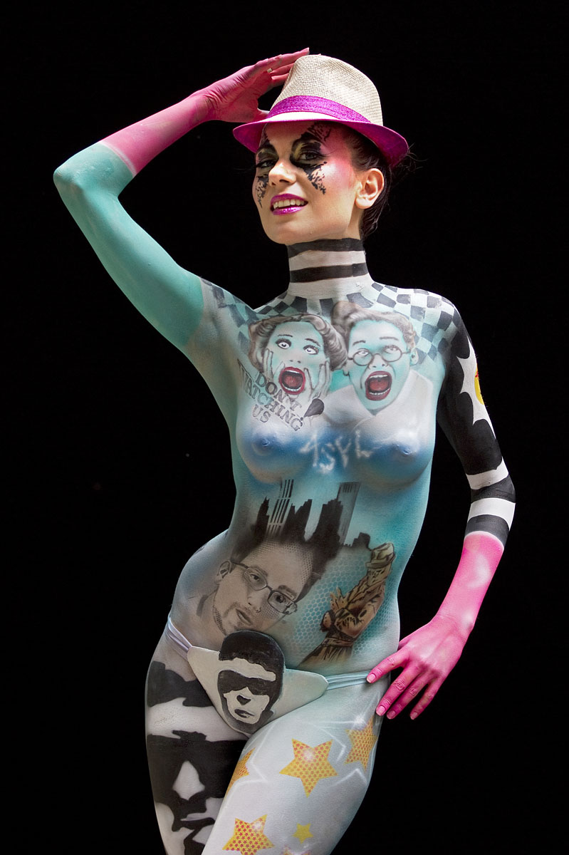 Bodypainting by Peter Tronser (GER)