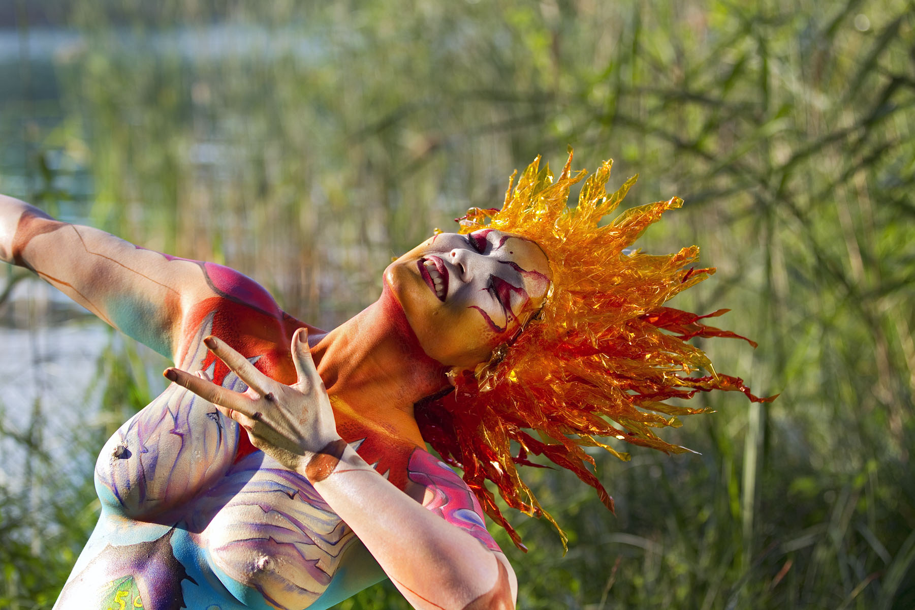 Bodypainting by Sandrine Lahou (BEL)