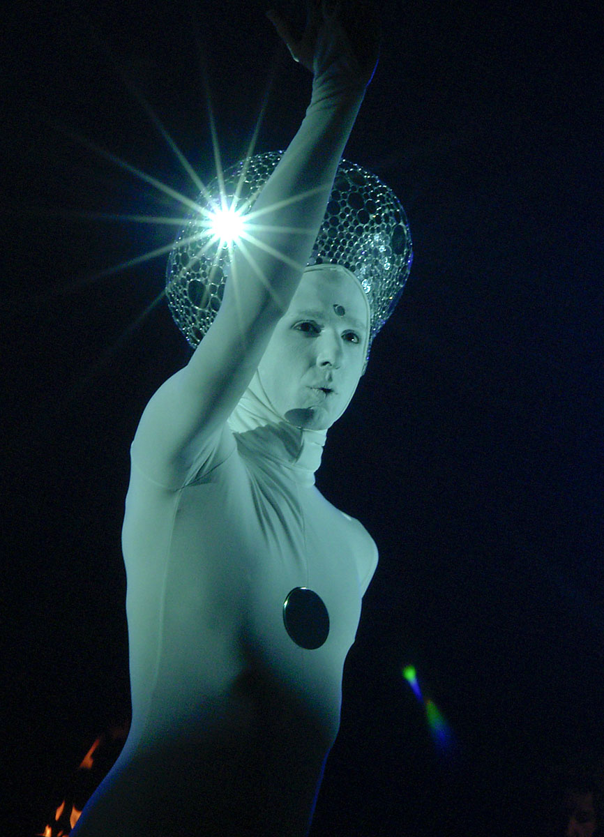 Firedancer - LUMINALE 2008 - Christuskirche Mainz