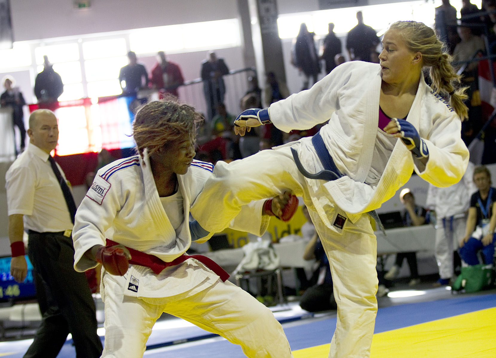 Severine Nebie (FRA) vs Sara Widgren (SWE)