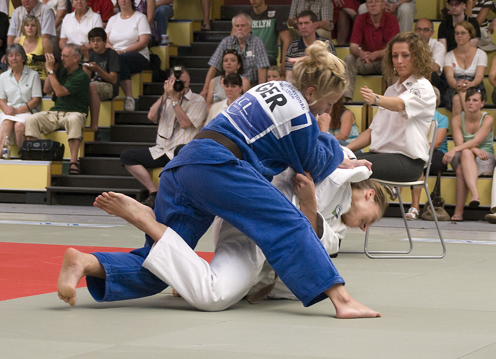 Julia Pohl (JC Leipzig) vs Maria Ertl (TSV Großhadern)