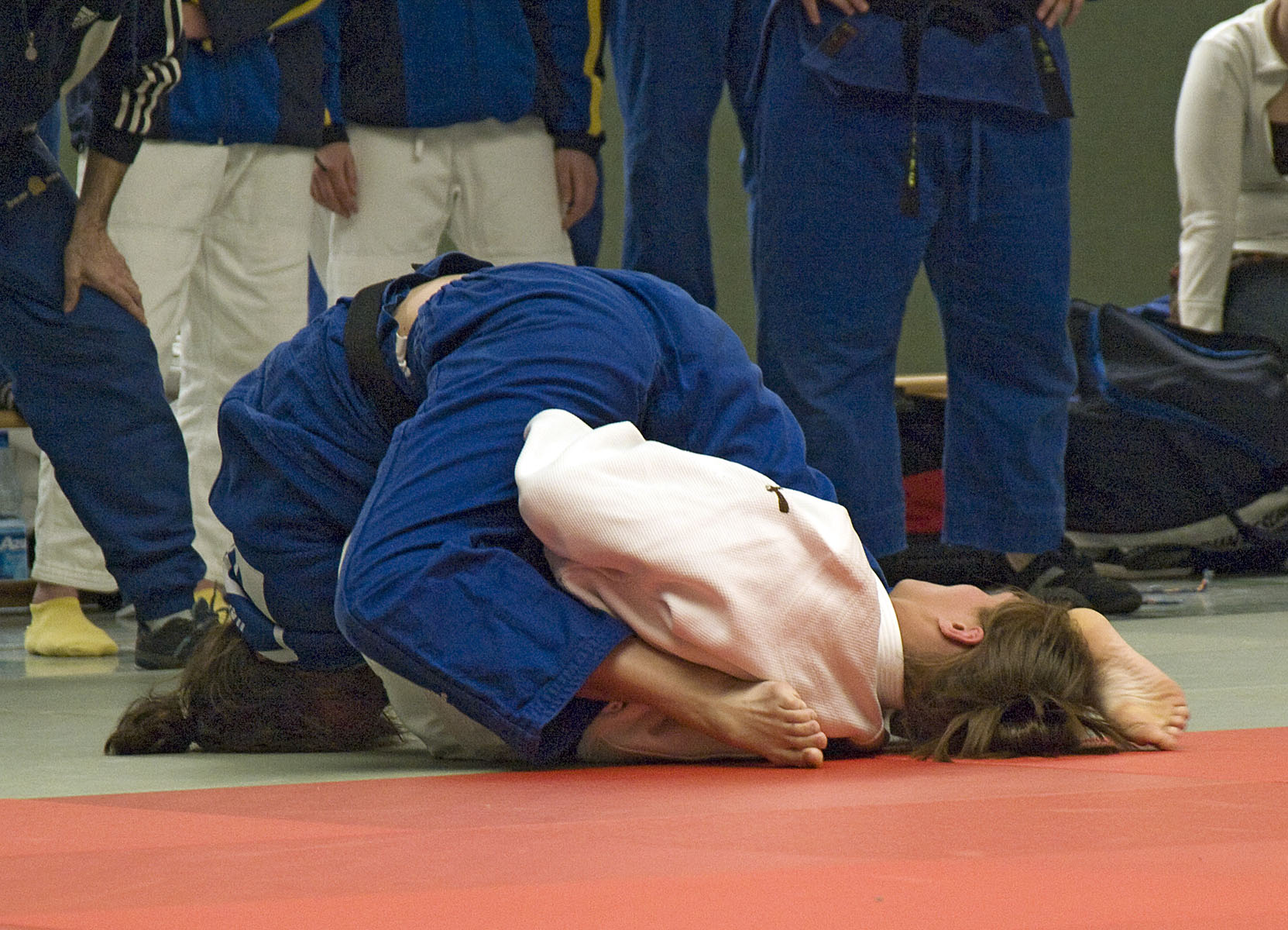 Christiane Hofmann (Kim Chi Wiesbaden) vs Hedvig Karakas (JSV Speyer)