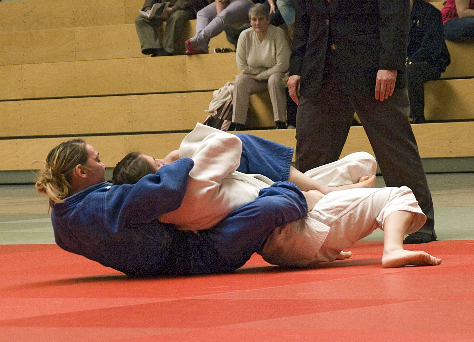 Anika Walldorf (Kim Chi Wiesbaden) vs Myriam B&ouml;ttcher (JSV Speyer)