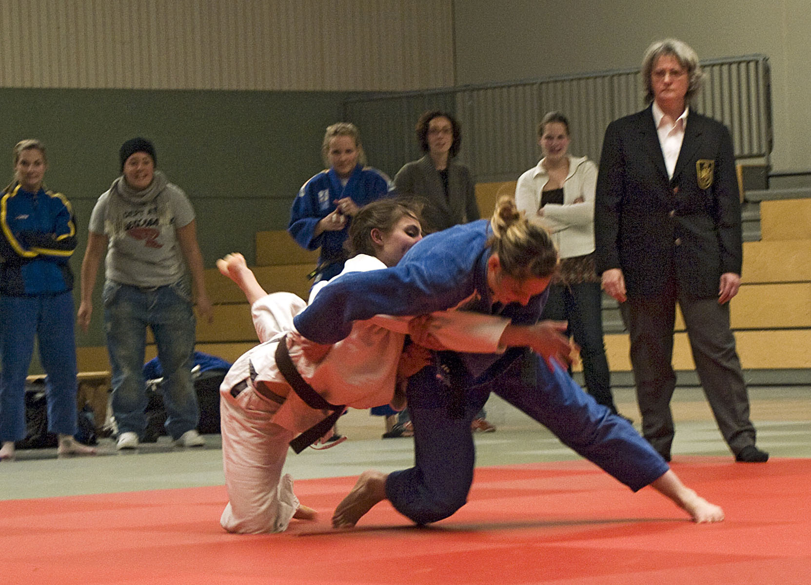 Anika Walldorf (Kim Chi Wiesbaden) vs Myriam B&ouml;ttcher (JSV Speyer)