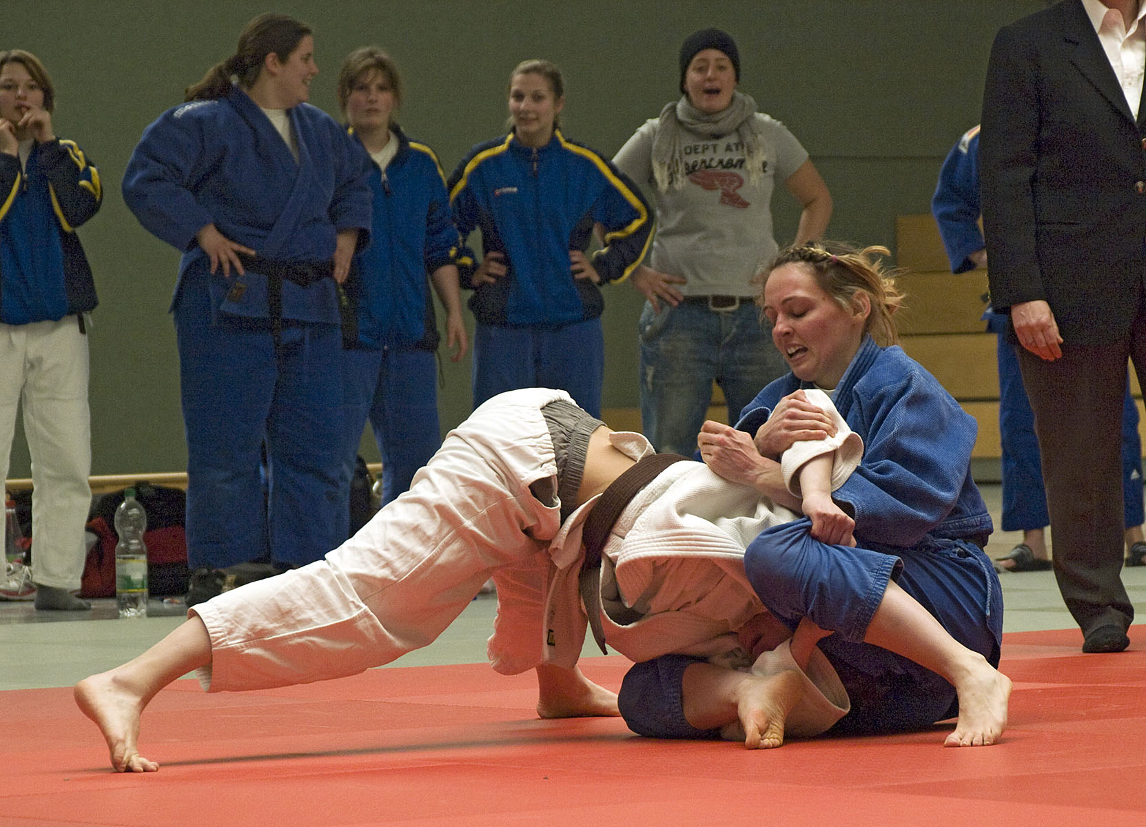 Anika Walldorf (Kim Chi Wiesbaden) vs Myriam B&ouml;ttcher (JSV Speyer)
