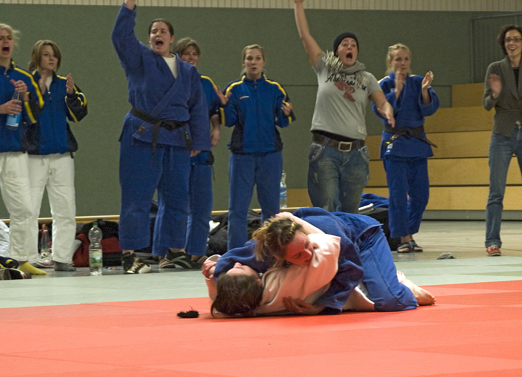 Anika Walldorf (Kim Chi Wiesbaden) vs Myriam B&ouml;ttcher (JSV Speyer)