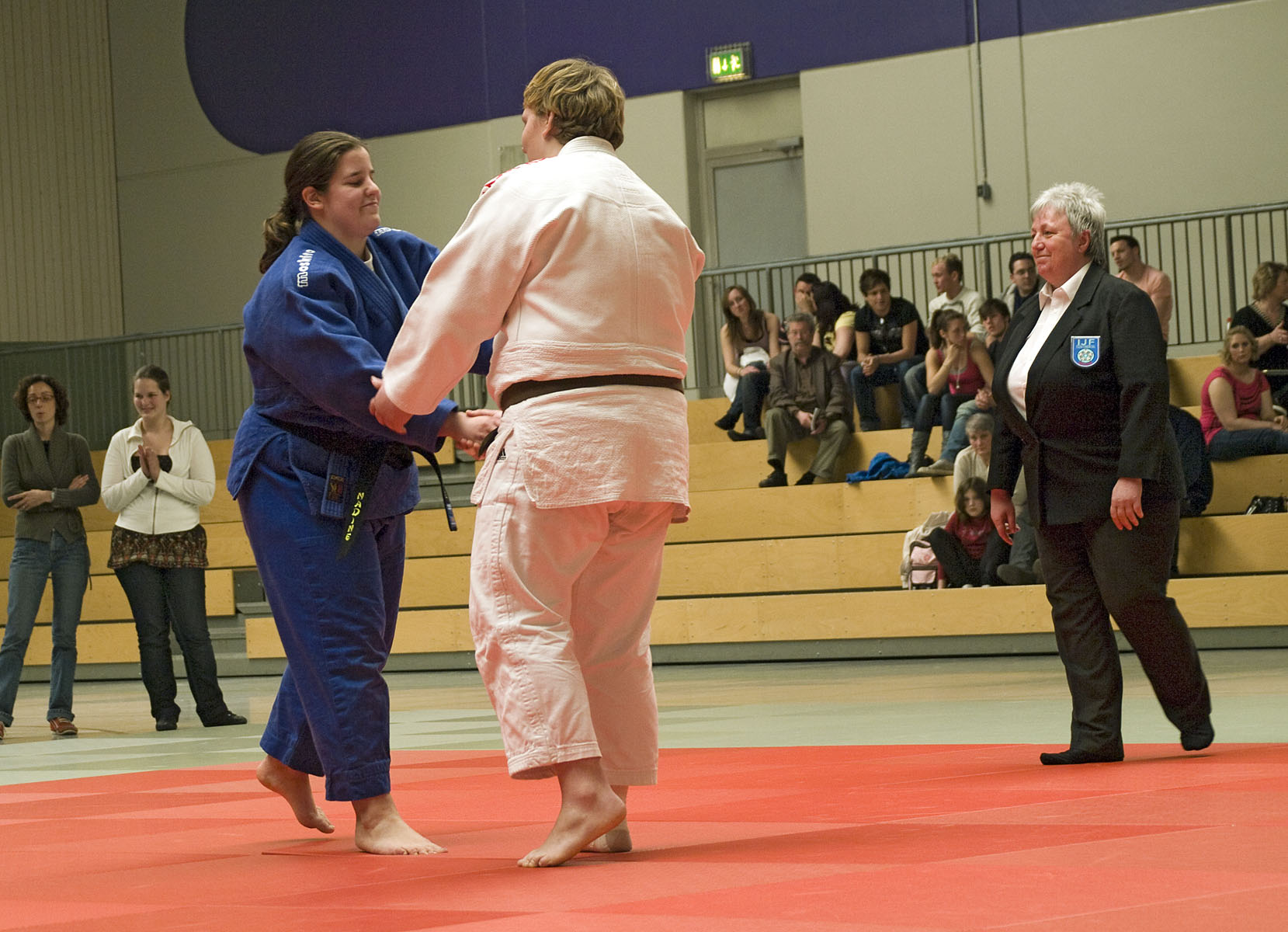Nadine M&uuml;ller (Kim Chi Wiesbaden) vs Nadine K&uuml;lbs (JSV Speyer)