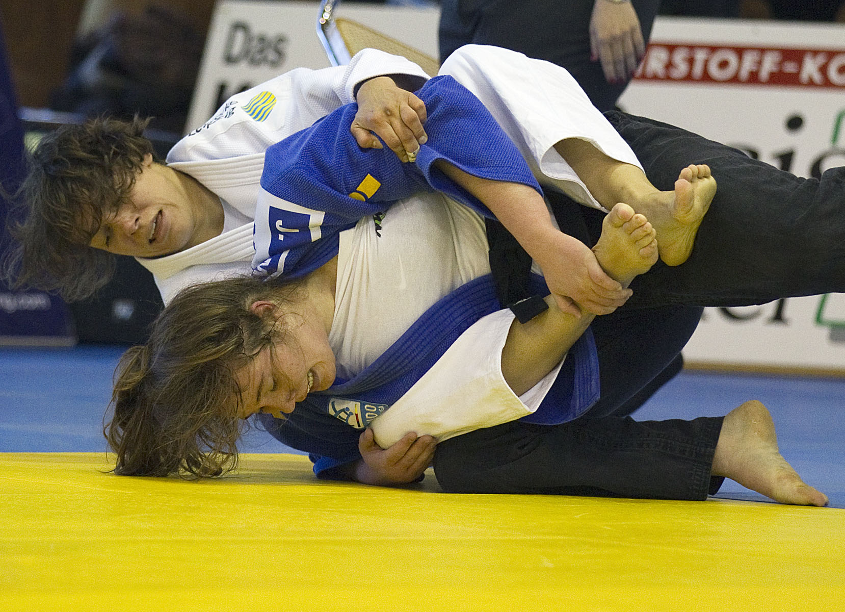 Julia Tillmanns (JC Mönchengladbach) vs Heide Wollert (JC Leipzig)