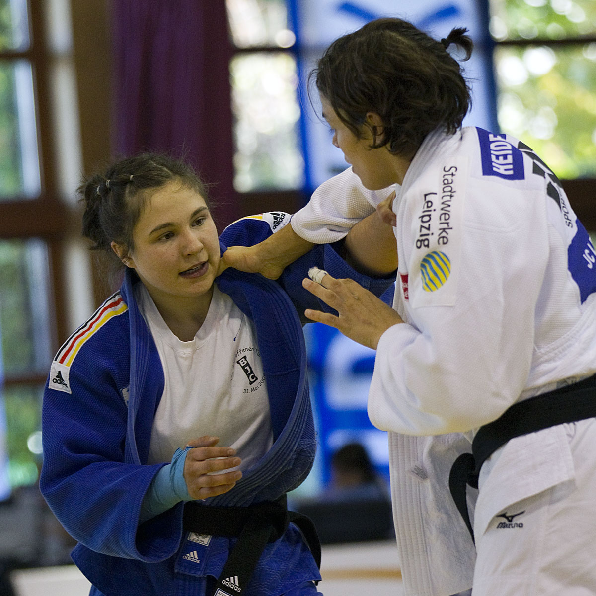 Laura Vargas Koch (Kim-Chi Wiesbaden) vs Heide Wollert (JC Leipzig)