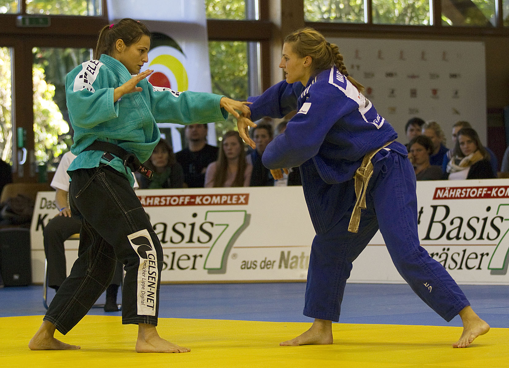 Maria Ertl (TSV Großhadern) vs Elena Moretti (JC Bottrop)