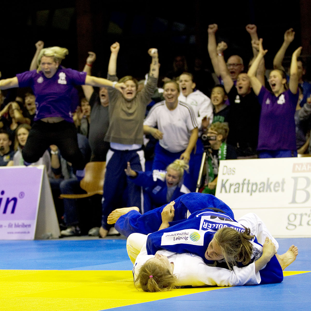 Sabine Goller (JC Leipzig) vs Kay Kraus (TSV Großhadern)
