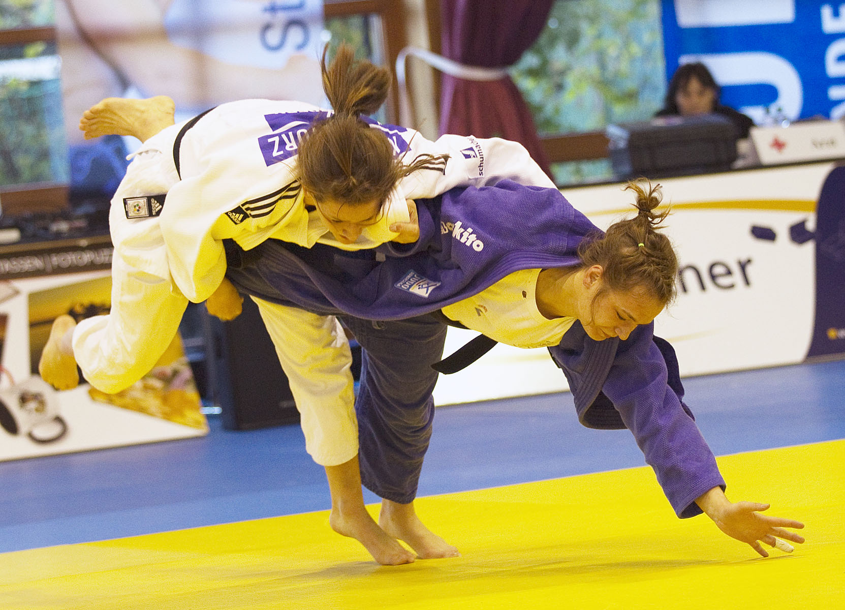 Vivian Hermann (PSG Brandenburg) vs Kathrin Unterwurzacher (TSV Großhadern)