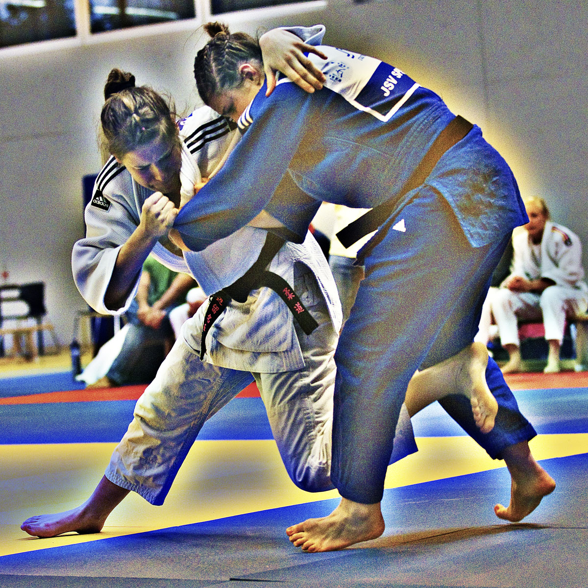 Ann-Kathrin Müller (JSV Speyer) vs Bernadette Graf (TSV Großhadern)