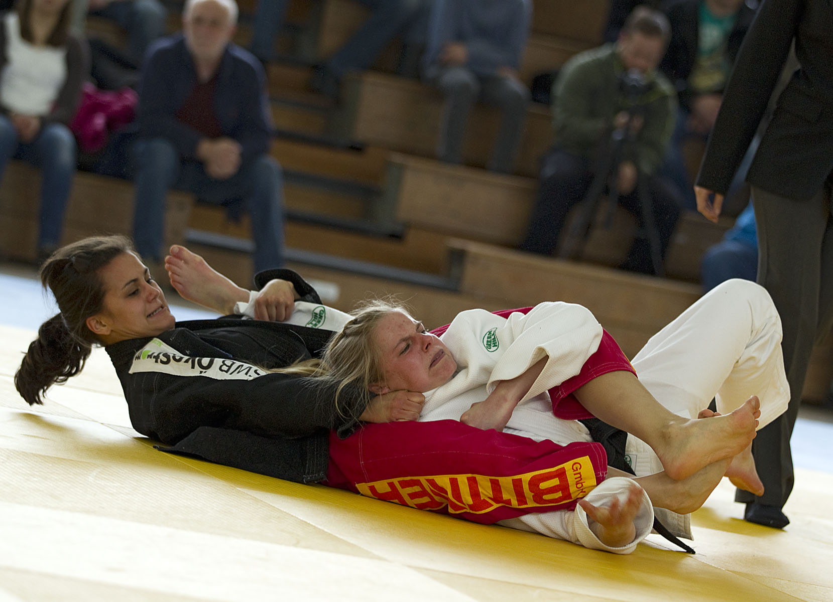 Jenny Sättler (TSG Backnang) vs Monika Fink (TV Altdorf)