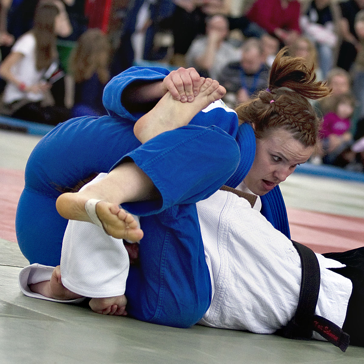 Marie Branser (JC Leipzig) vs Kati Schmerse (PSV Weimar)