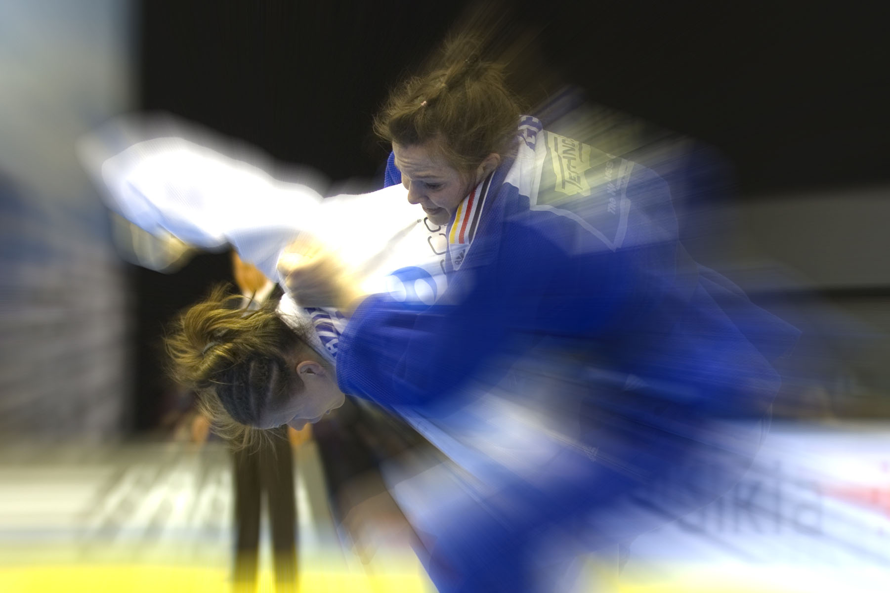 Iljana Marzok (GER) vs Irina Gazieva (RUS) - wenn zwischen zwei Powerfrauen der absoluten Spitzenklasse gehörig die Fetzen fliegen ...