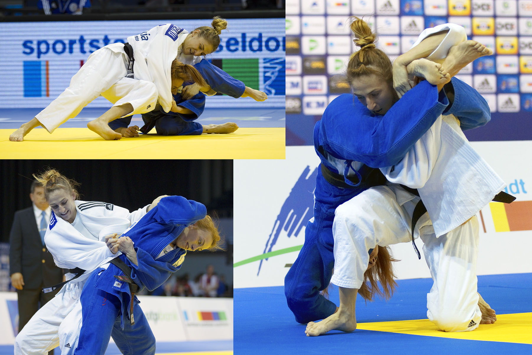 Charline van Snick (BEL) vs Monica Ungureanu (ROU)