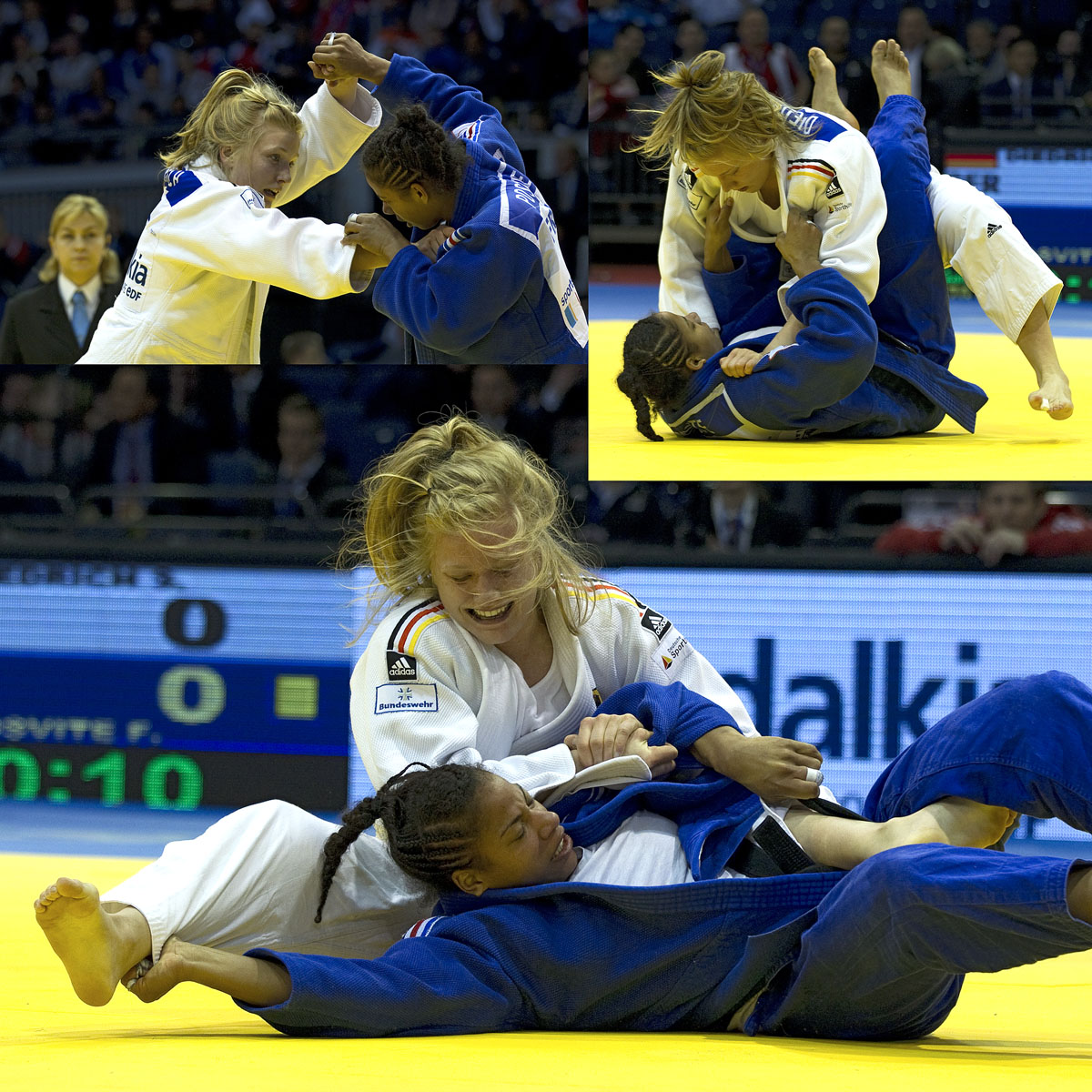 Fanny Estelle Posivite (FRA) vs Szaundra Diedrich (GER)