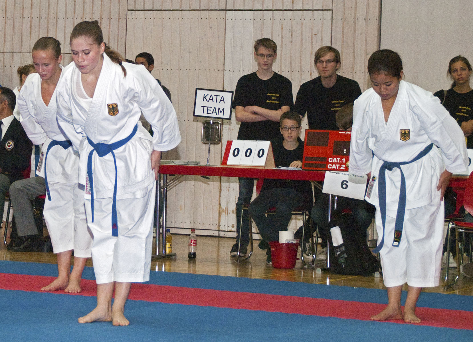 Karate German Open 2011 - Kata Team Damen