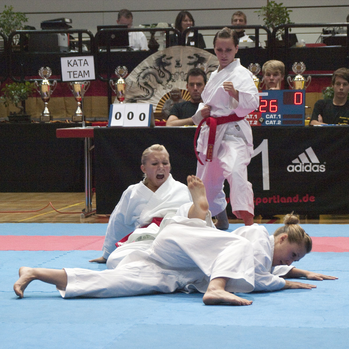 Karate German Open 2011 - Finale Kata Team Damen