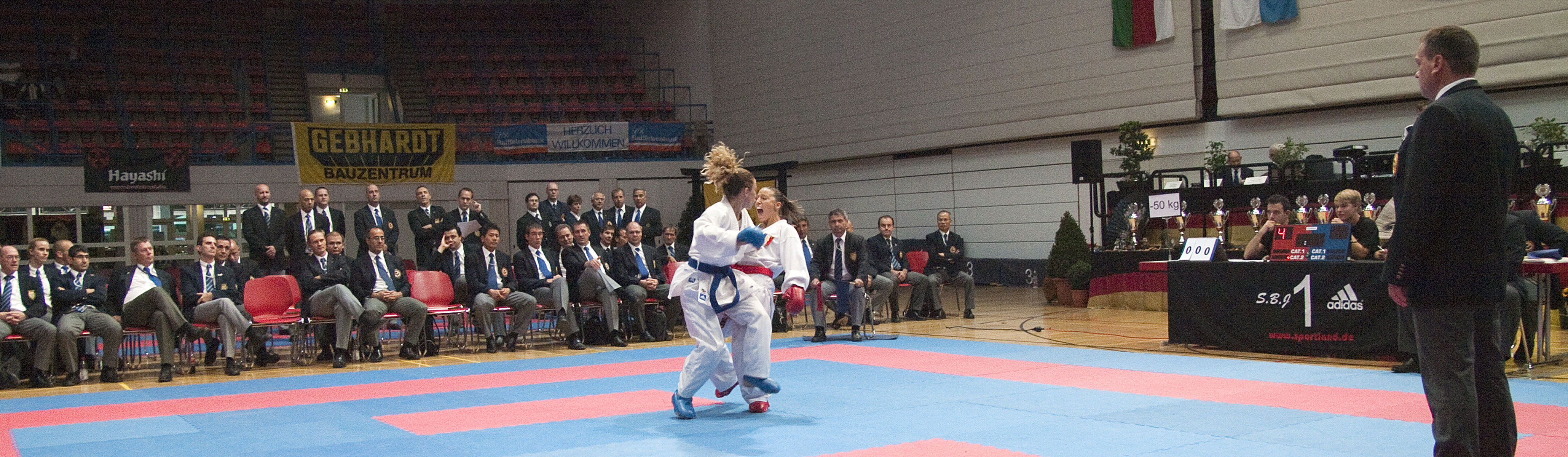 Alexandra Recchia (FRENCH NATIONAL TEAM, FRA) - Siegerin Klasse -50 kg vs Betty Aquilina (FRENCH NATIONAL TEAM, FRA)