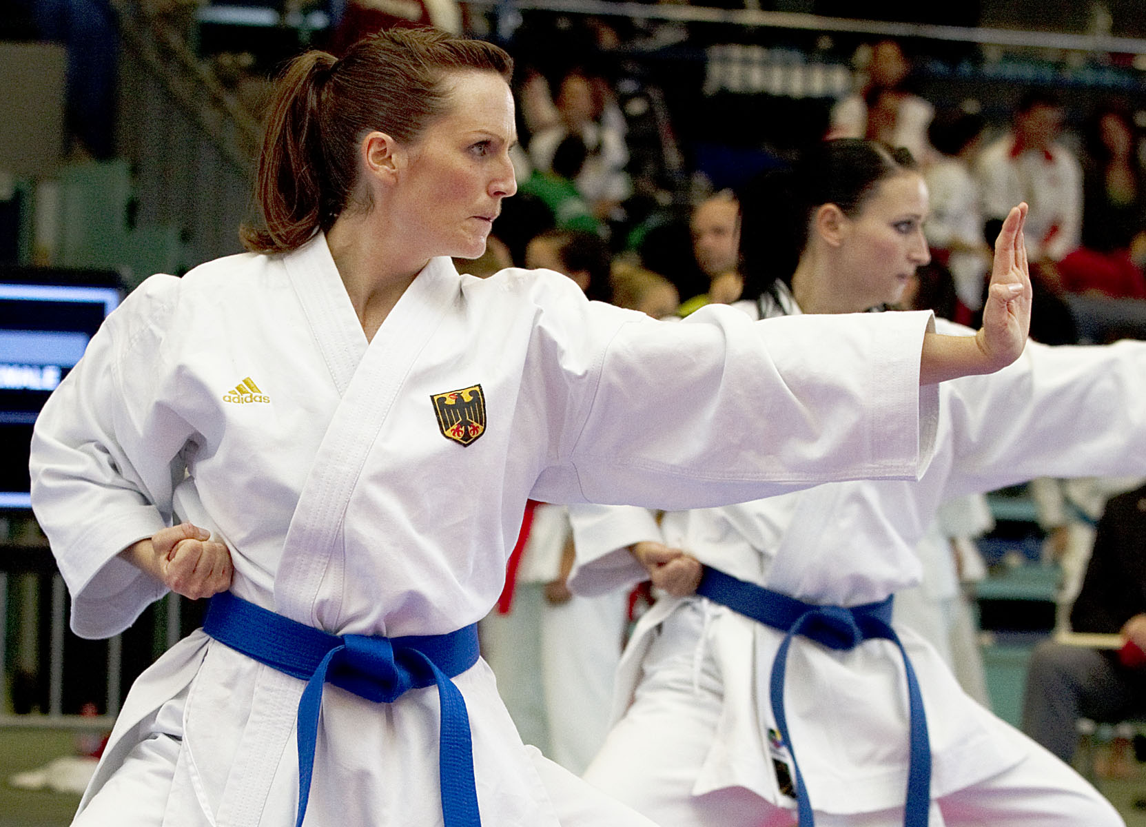 Kata Team Damen: Sabine Schneider & Franziska Krieg (GER)