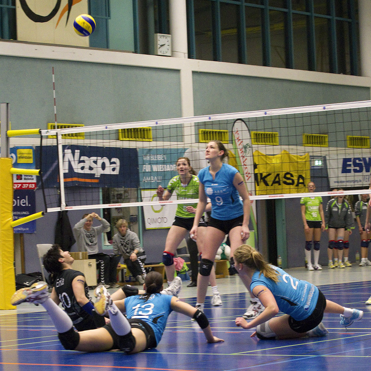 Volleyball: VC Wiesbaden - USC Münster