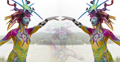 Bodypainting by Arianna Barlini (Italy)