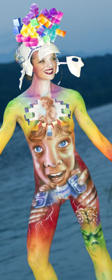 Bodypainting by Francesca Tariciotti (Italy)