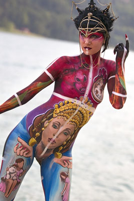 Bodypainting by Roxanne Horn (Netherlands)