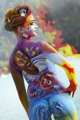 Bodypainting by Wolfgang Zack (GER)