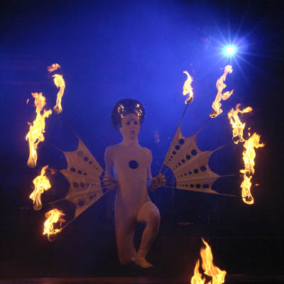 Firedancer - LUMINALE 2008 - Christuskirche Mainz