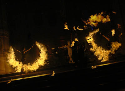 Firedancer - LUMINALE 2008 - Christuskirche Mainz