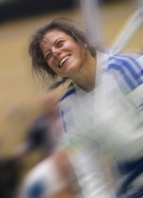 Oceane Talvard (FRA) - Europameisterin Ne-Waza der Frauen -58kg