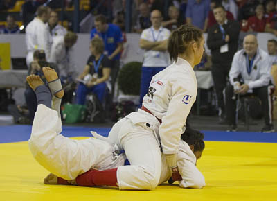Carina Neupert (GER) (Goldmedaille Fighting Women -62kg) vs Tania Cortes (MEX)
