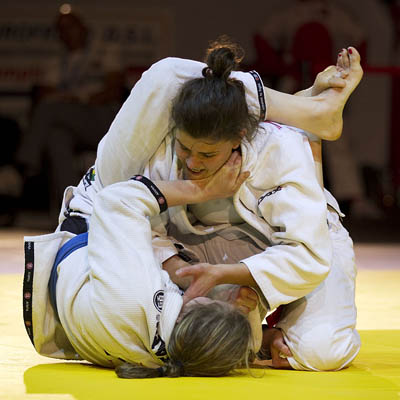 Emilia Mackowiak (POL) vs Anna Polok (POL) im Finale Ne-Waza Women -70kg