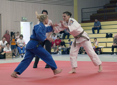 Julia Pohl (JC Leipzig) vs Maria Ertl (TSV Großhadern)