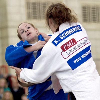 Marie Branser (JC Leipzig) vs Kati Schmerse (PSV Weimar)