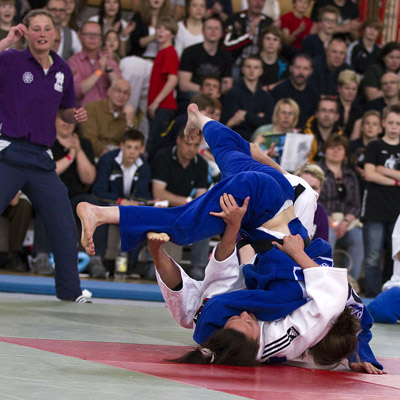 Sabine Goller (JC Leipzig) vs Barbara Maros (JSV Speyer)