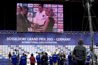 Siegerehrung Frauen +78 kg * Gold: Kanae Yamabe (JPN) Silber: Nihel Cheikh Rouhou (TUN) Bronze: Carolin Weiss (GER) & Franziska Konitz (GER)