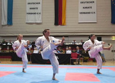 Karate German Open 2011 - Finale Kata Team Damen