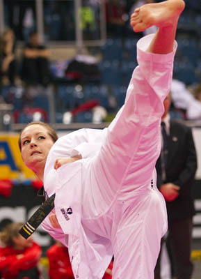 German Open Taekwondo 2012: Poomsae von Charlotte Pedersen