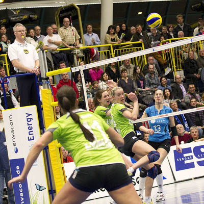 Volleyball: VC Wiesbaden - USC Münster